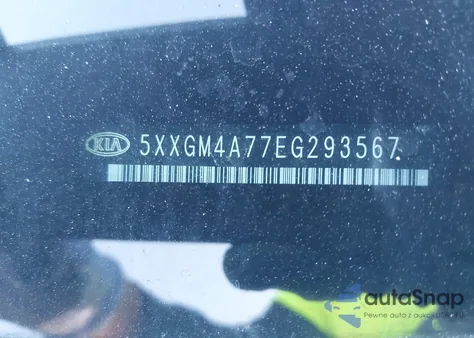 2014 Kia Optima Lx from USA, damaged, VIN 5XXGM4A77EG293567